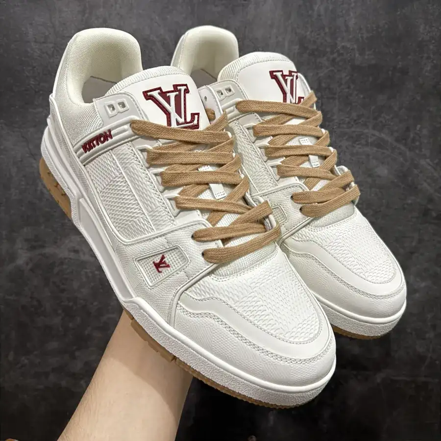 LV Trainer Series Premium Replica with Grained Calfskin