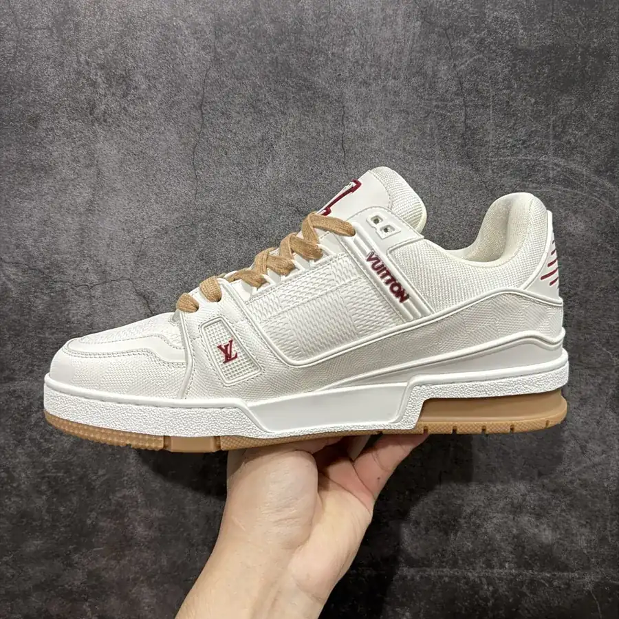 LV Trainer Series Premium Replica with Grained Calfskin