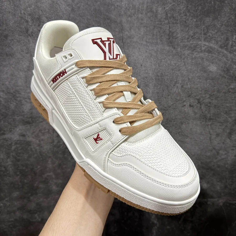 LV Trainer Series Premium Replica with Grained Calfskin