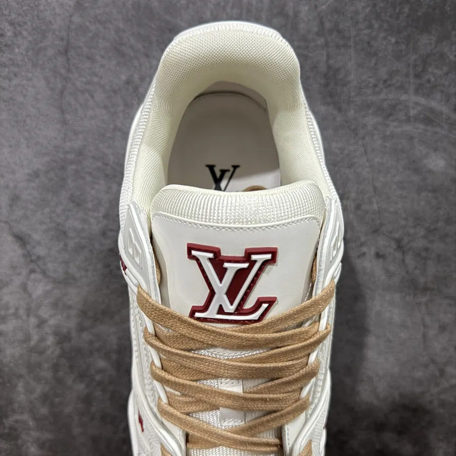 LV Trainer Series Premium Replica with Grained Calfskin