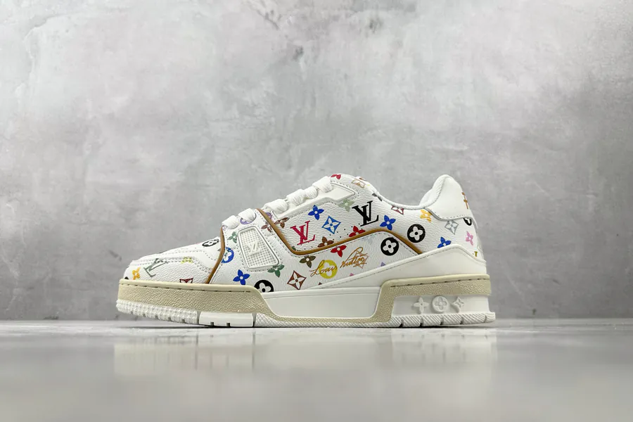 Takashi Murakami x LOUIS VUITTON Trainer White