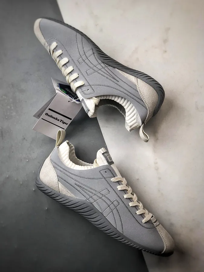 Onitsuka Tiger Sclaw Grey Low Top Lifestyle Sneaker