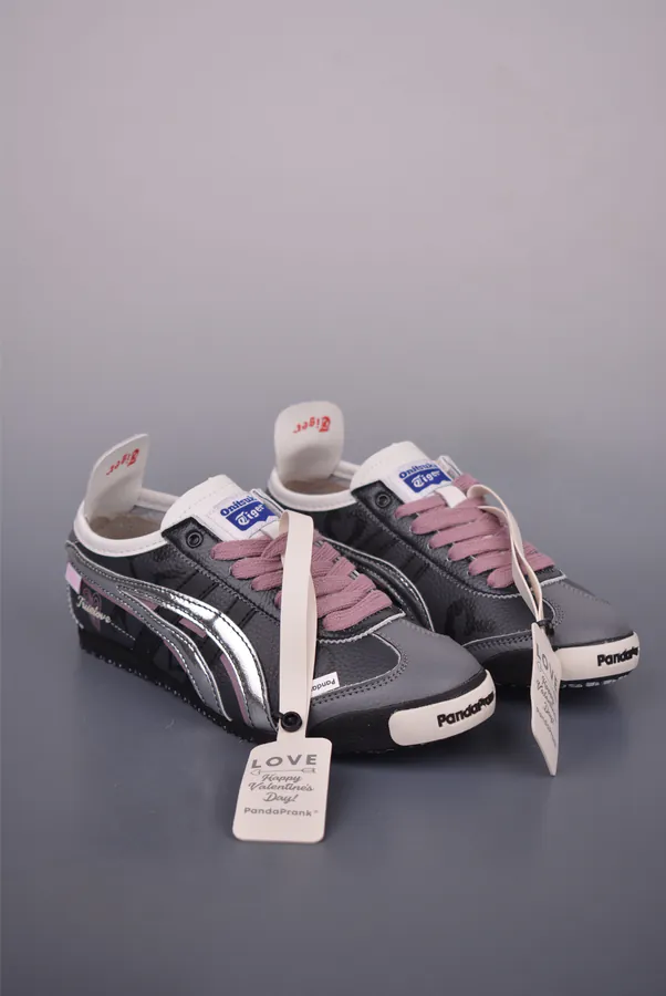 OnitsukaTiger Mexico 66 Full Grain Leather Low Top Casual Running Shoes