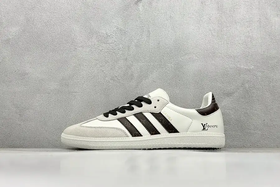 Adidas originals Samba OG x Louis Vuitton Gray Black