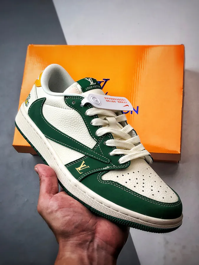 LV Air Jordan 1 Low OG Premium Custom Edition