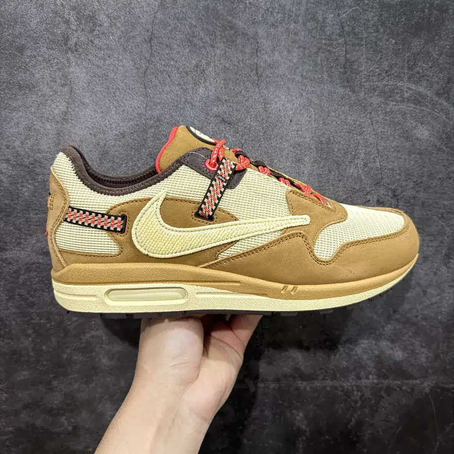 Travis Scott x Nike Air Max 1 TS Retro Running Shoes