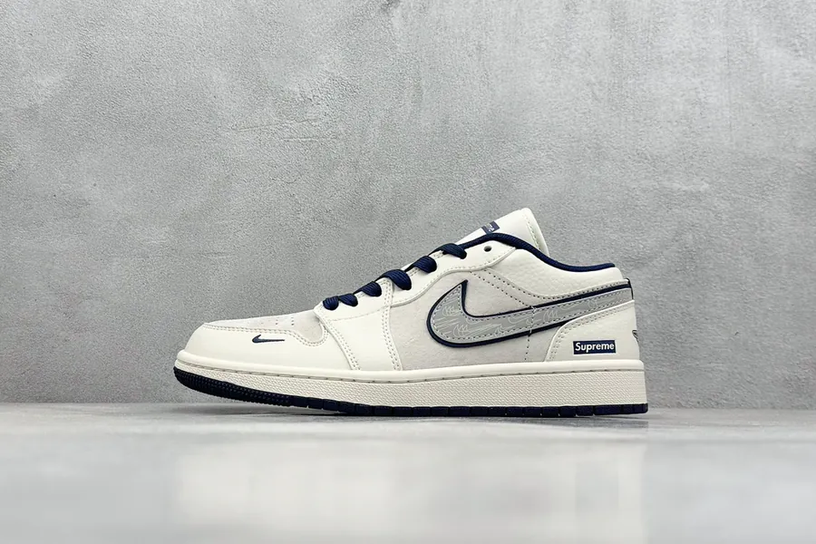 Air 1 Low 1 Qiao1 Collaboration Premium Customized Low Top Retro Basketball Shoes