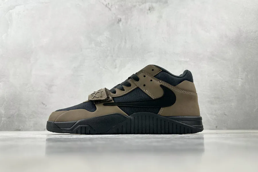 Travis Scott x Jordan Jumpman Jack Mocha Brown Black