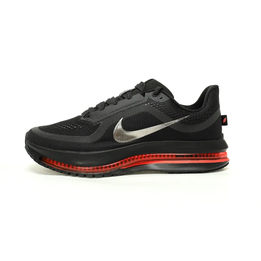 Nike Pegasus Premium BlackBright Crimson Lightweight Outdoor Running Shoes