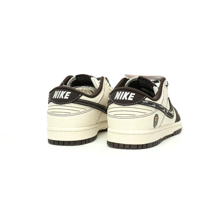 SB Dunk Low x A Bathing Ape Collaboration Low Top Sneaker