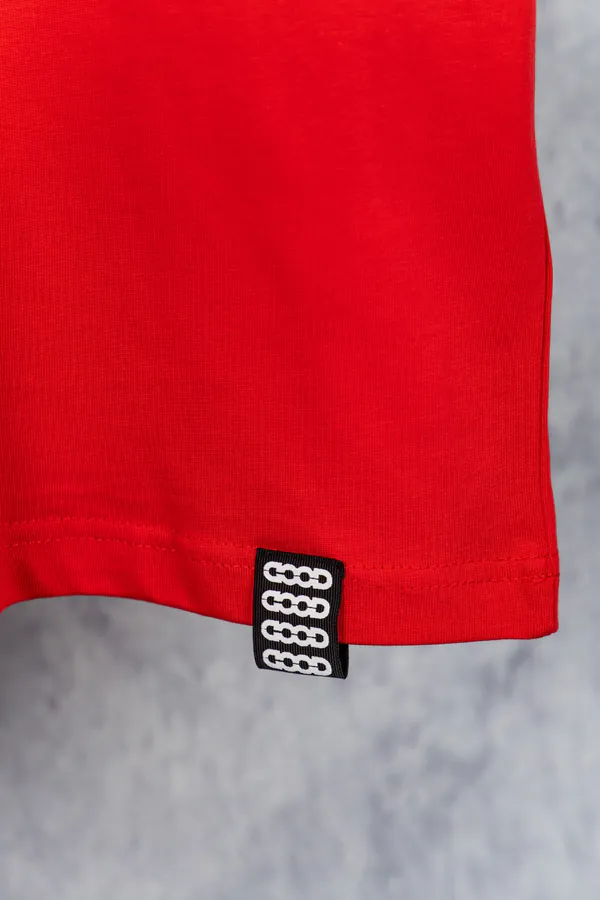 GOODBRAND 25ss Pearl Embroidery Short Sleeve