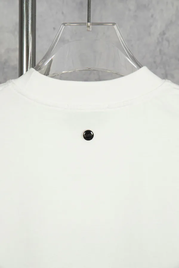 GOODBRAND 25ss Pearl Embroidery Short Sleeve