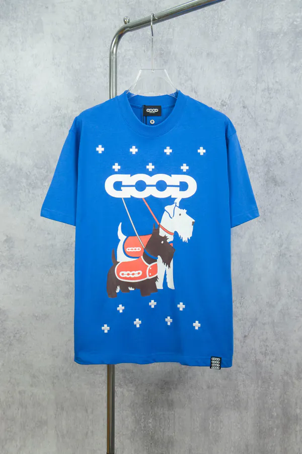 GOODBRAND 25ss Dog Print Short Sleeve