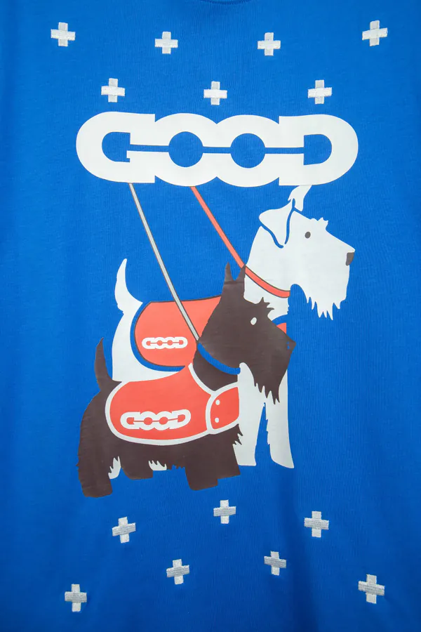 GOODBRAND 25ss Dog Print Short Sleeve