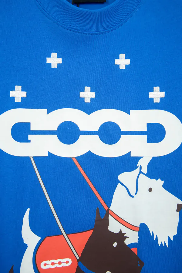 GOODBRAND 25ss Dog Print Short Sleeve