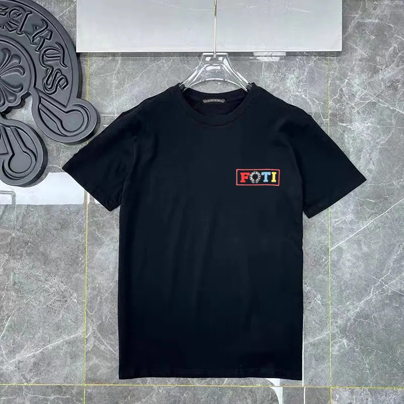FOTI Limited Edition Colorful Character Print Short Sleeve T Shirt for Men and Women