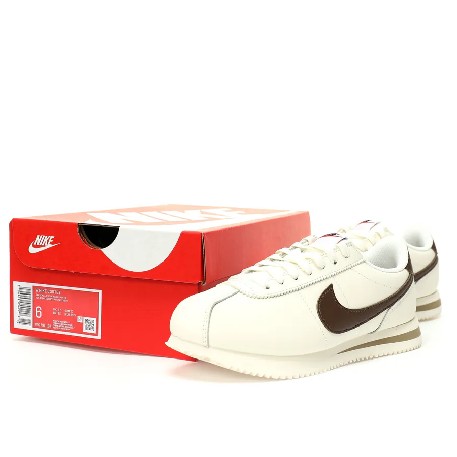 Cortez Low Sail Brown Vintage Style Running Shoe