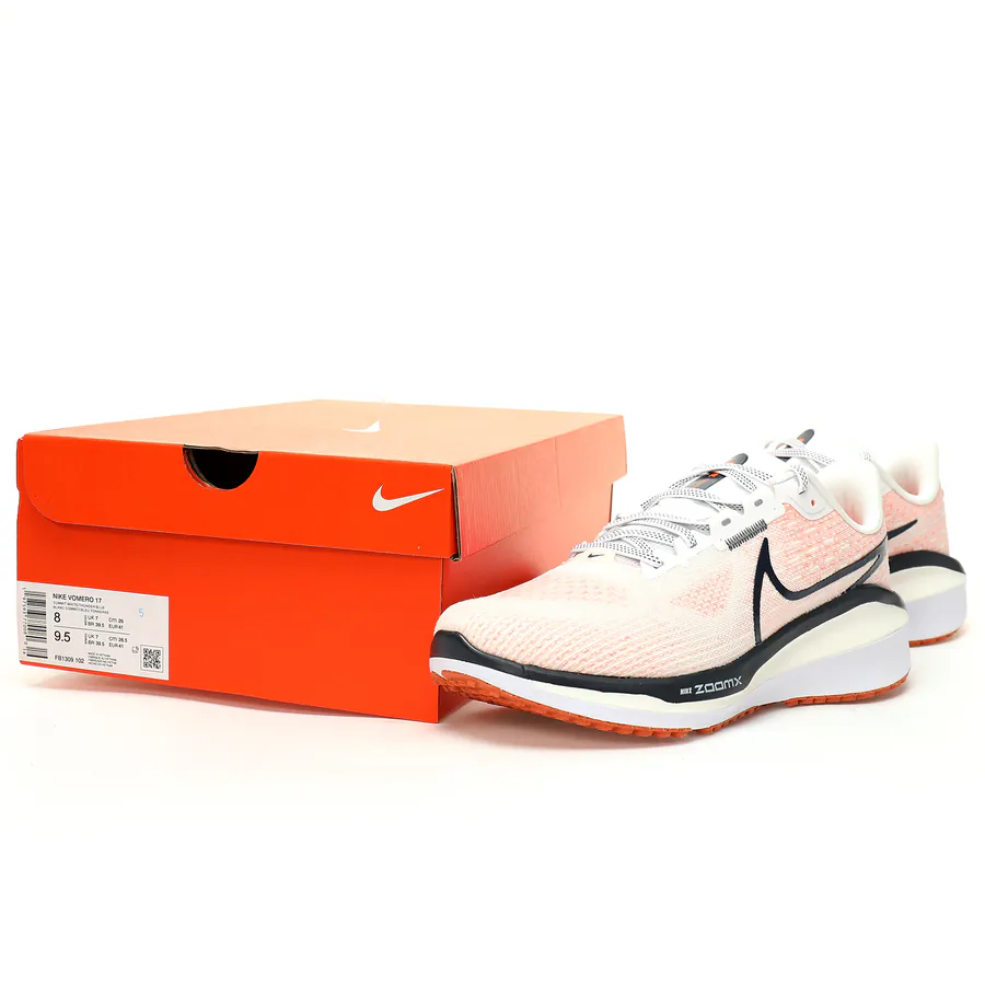 Nike Vomero 17 Running Shoes Summit White and Blue