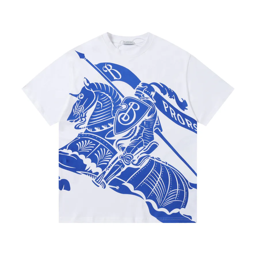 BURBERRY Barbour 25ss New Logo Print Short Sleeve