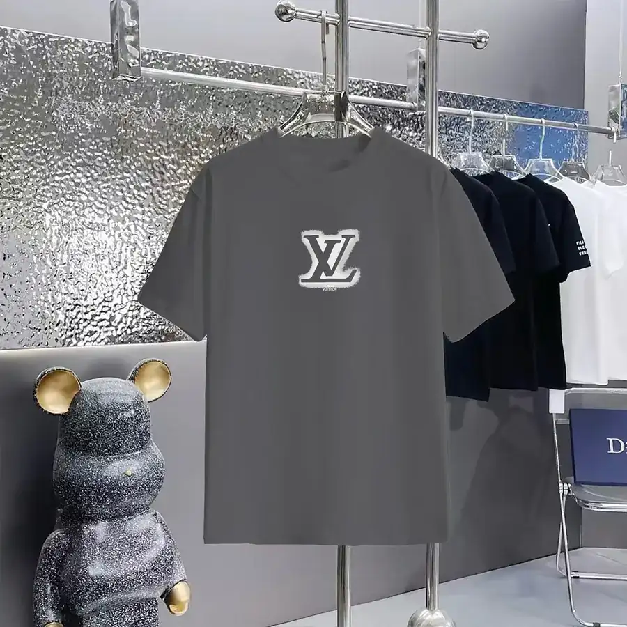 LOUIS VUITTON Letter Logo Print T Shirt
