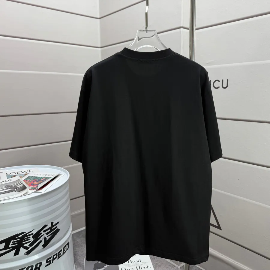LOEW ROE 2025 Spring Summer New Short Sleeve T Shirt