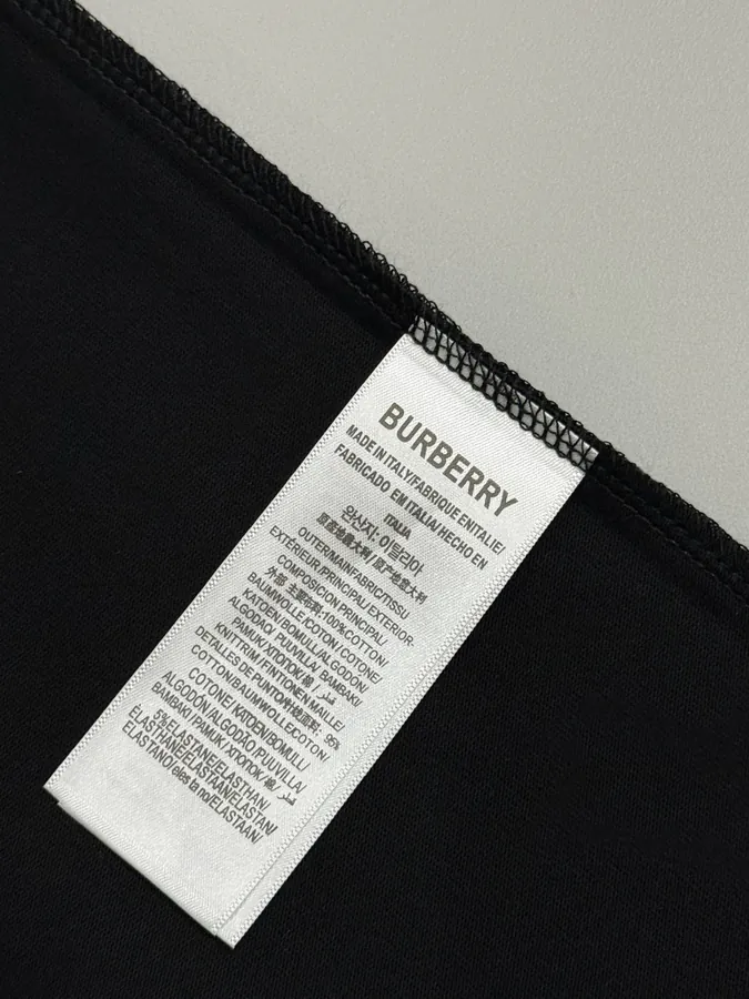 BURBERRY 2025 New Arrival Custom YB Cotton T Shirt