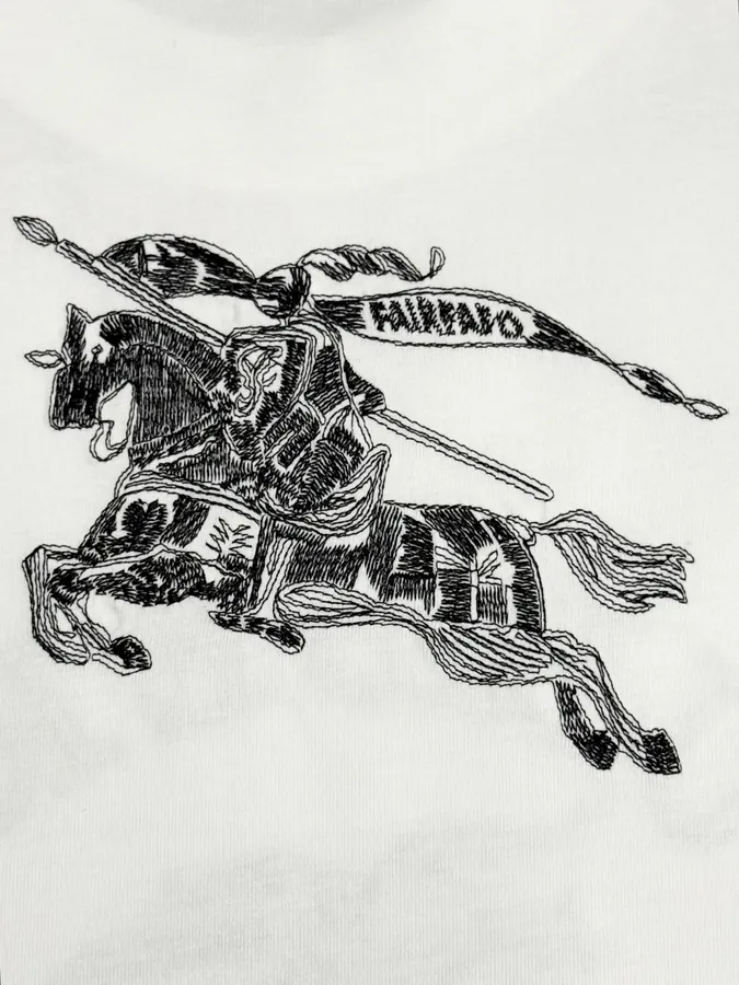 BURBERRY 2025 New Arrival Custom YB Cotton T Shirt