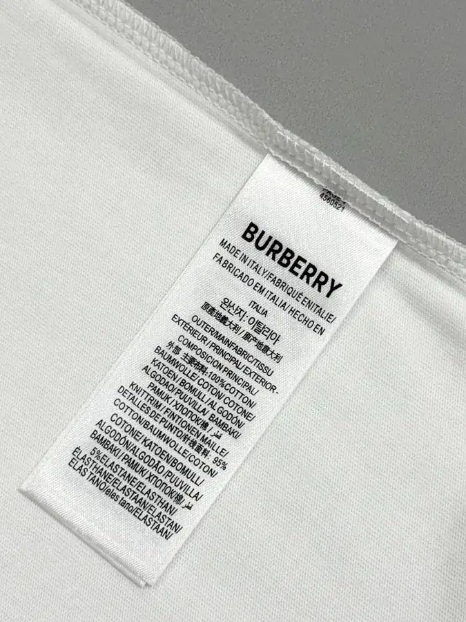 BURBERRY 2025 New Arrival Custom YB Cotton T Shirt
