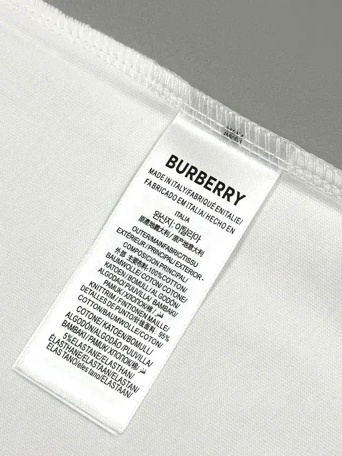 Burberry Classic Short Sleeve T Shirt with TB Embroidery