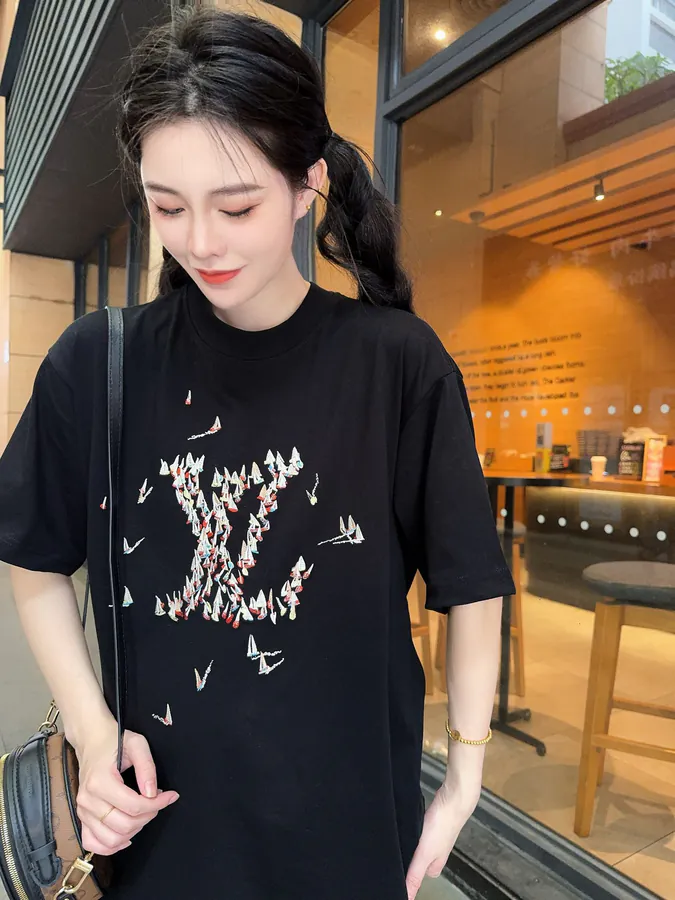 Louis Vuitton 2025ss Latest Patchwork Sail T Shirt