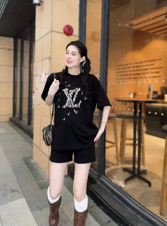 Louis Vuitton 2025ss Latest Patchwork Sail T Shirt