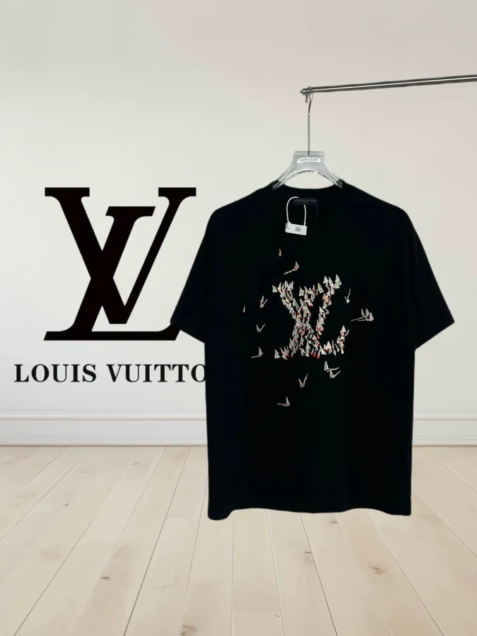 Louis Vuitton 2025ss Latest Embroidered Sail T Shirt