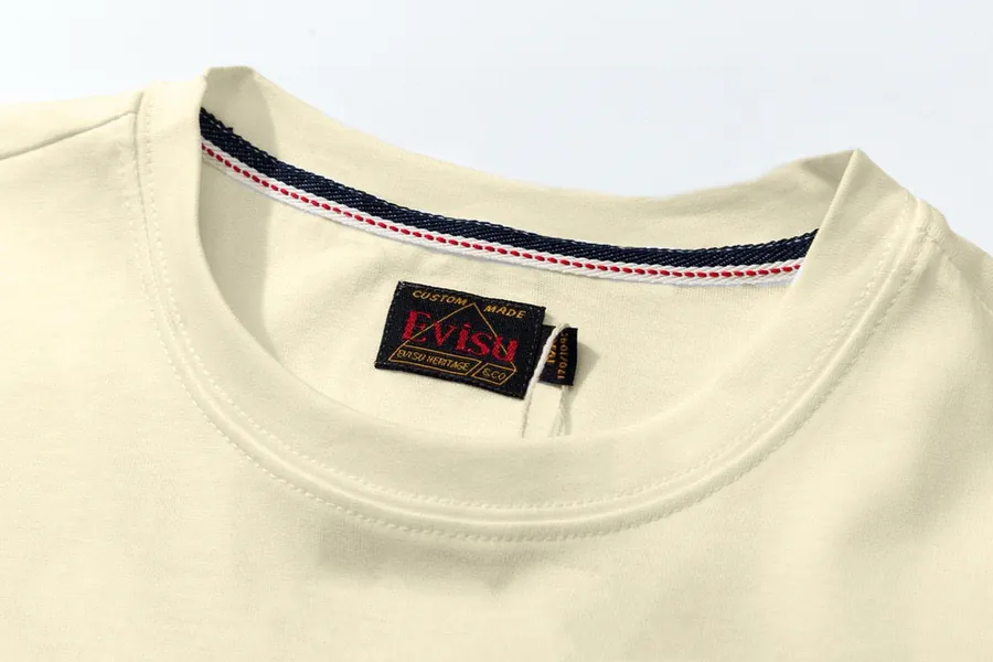 EVISU New Diamond Bill Print Loose Fit T Shirt