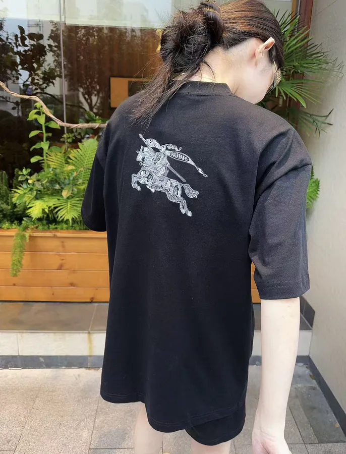 BURBERRY 2025 New Arrival Custom YB Cotton T Shirt