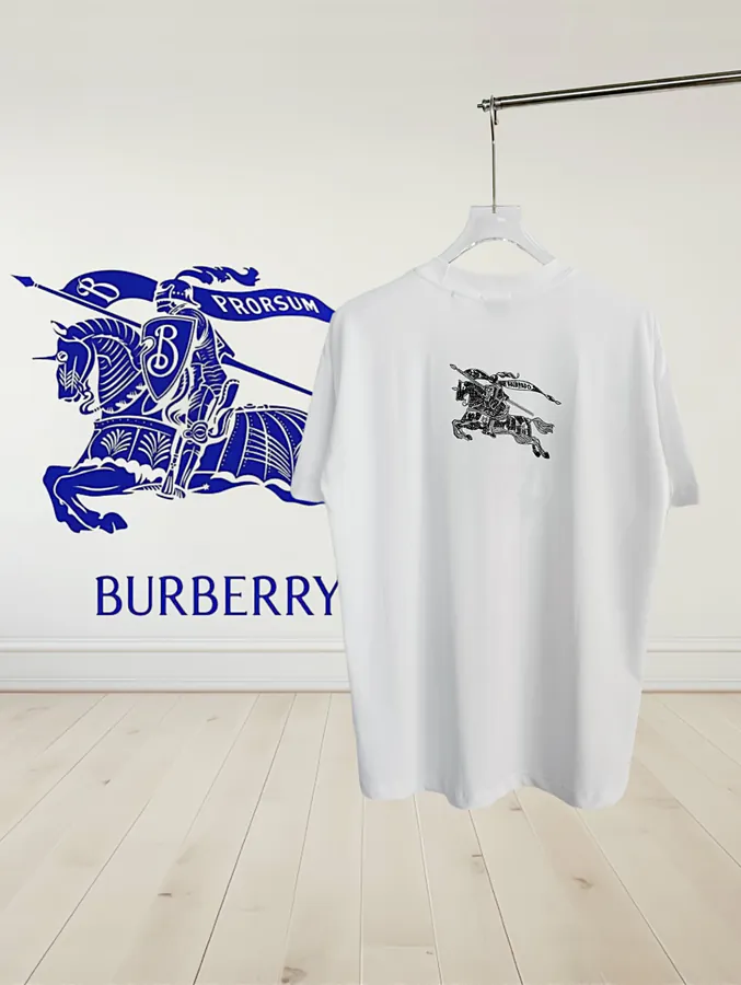 BURBERRY 2025 New Arrival Custom YB Cotton T Shirt
