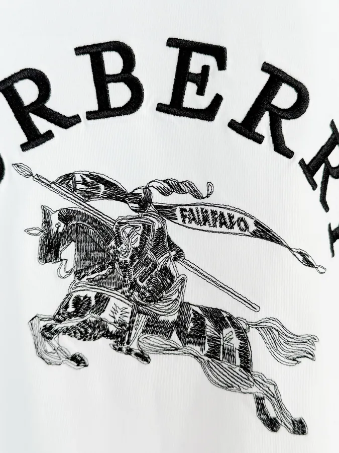 BURBERRY 2025 New Arrival Custom YB Cotton T Shirt