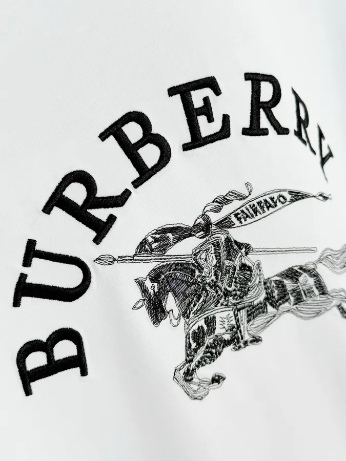 BURBERRY 2025 New Arrival Custom YB Cotton T Shirt