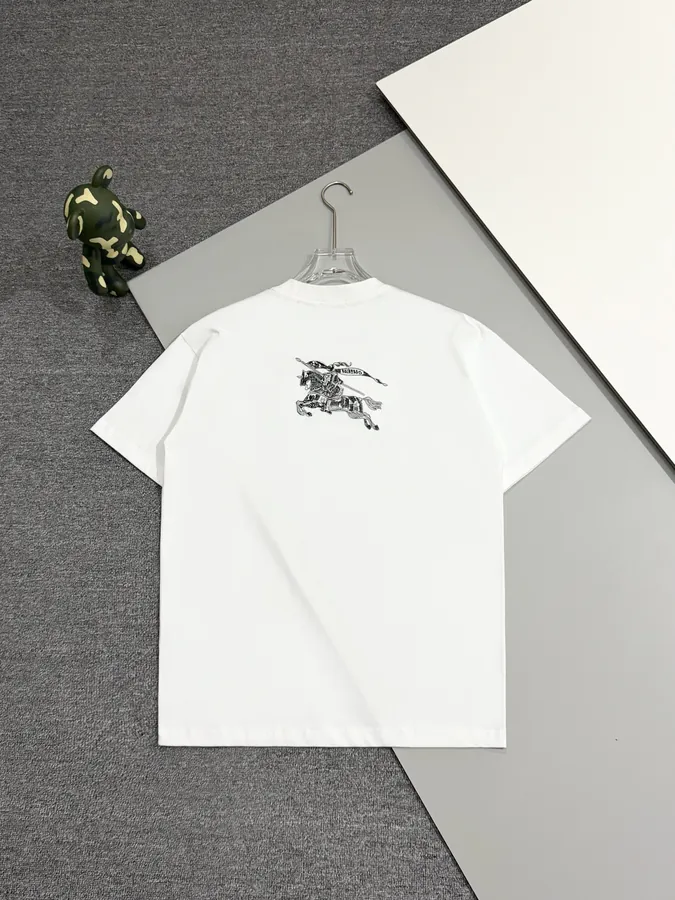 BURBERRY 2025 New Arrival Custom YB Cotton Tee