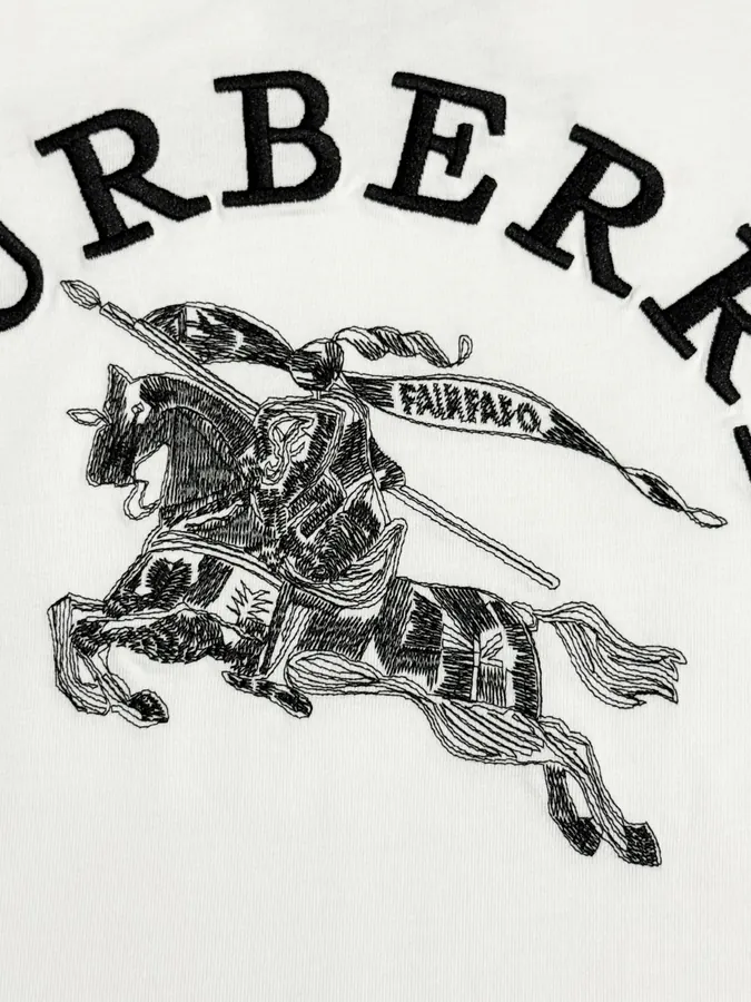 BURBERRY 2025 New Arrival Custom YB Cotton Tee