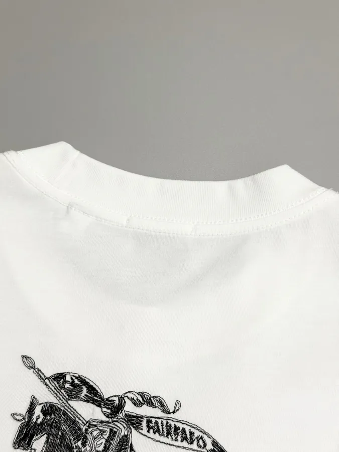 BURBERRY 2025 New Arrival Custom YB Cotton Tee