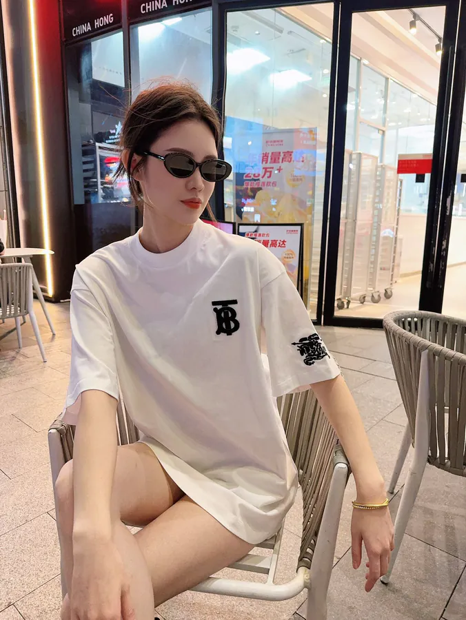 Burberry Barbour TB Embroidery Short Sleeve T Shirt