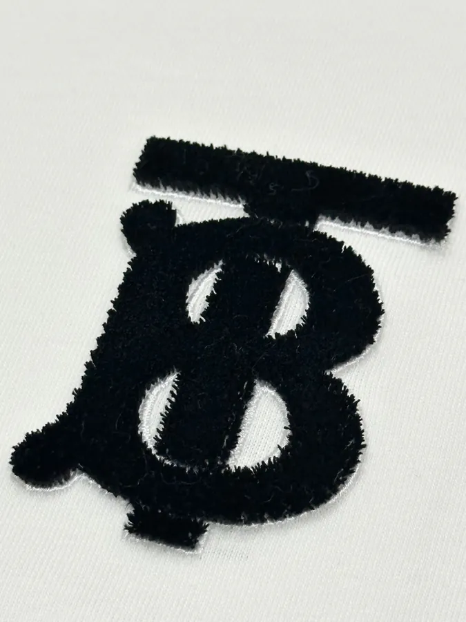 Burberry Classic Short Sleeve T Shirt with TB Embroidery