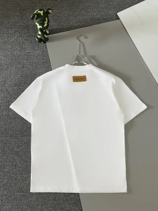 Louis Vuitton 25SS Spring Summer New Front Panel T Shirt with Embroidery