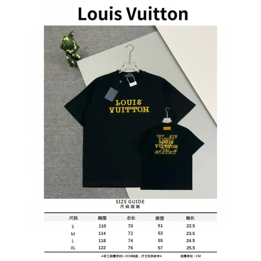 Louis Vuitton Premium Round Neck T Shirt