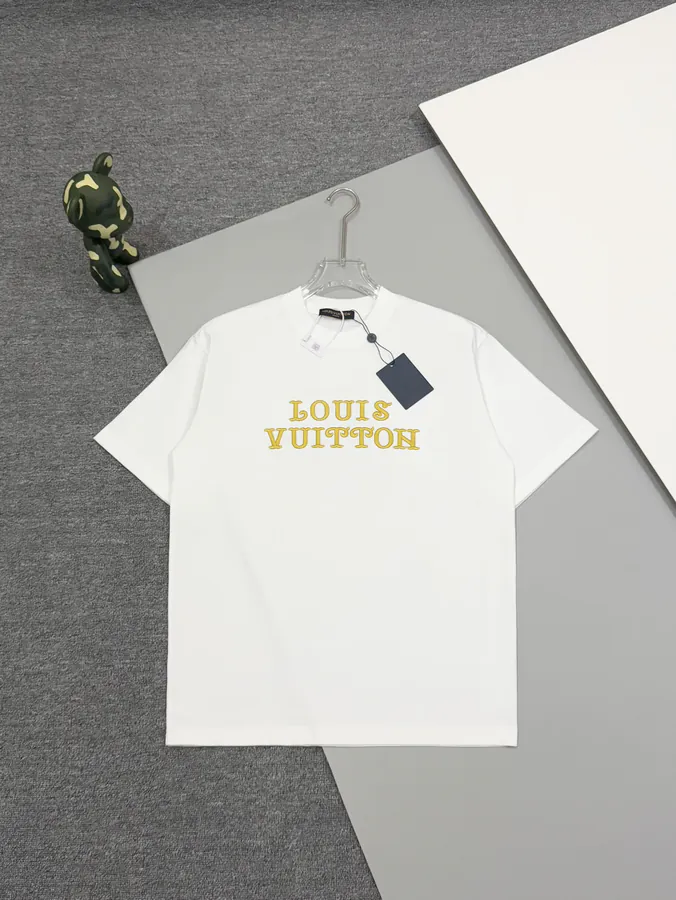 Louis Vuitton Premium Round Neck T Shirt