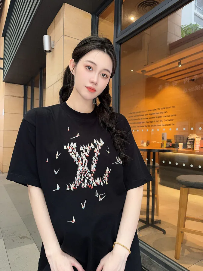 Louis Vuitton 2025ss Latest Patchwork Sail T Shirt