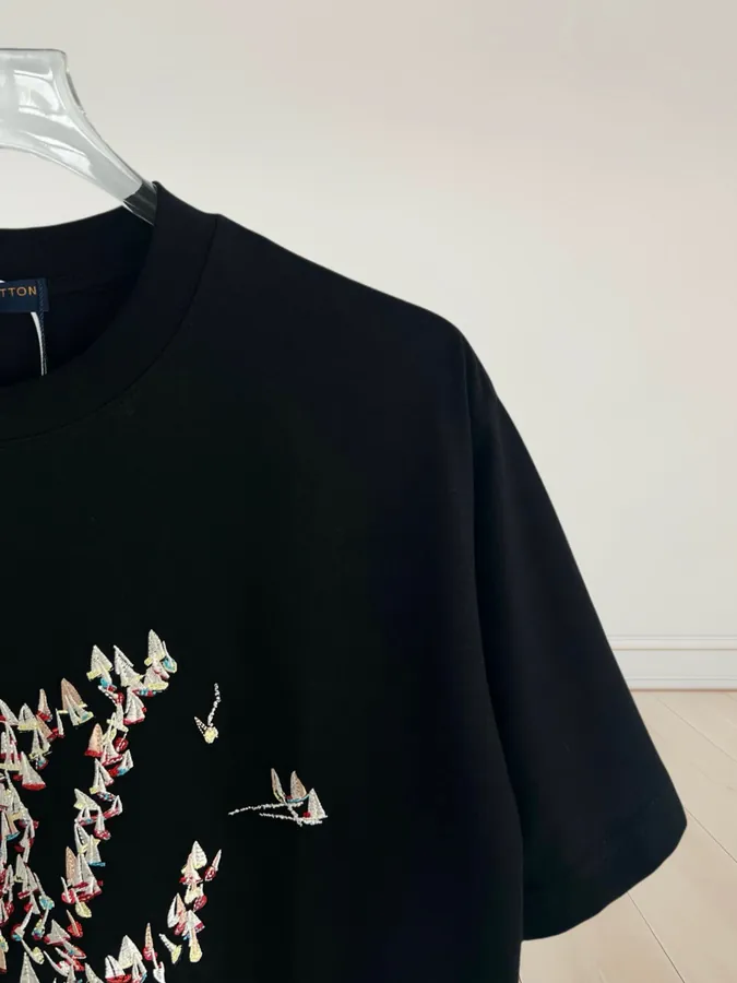 Louis Vuitton 2025ss Latest Patchwork Sail T Shirt
