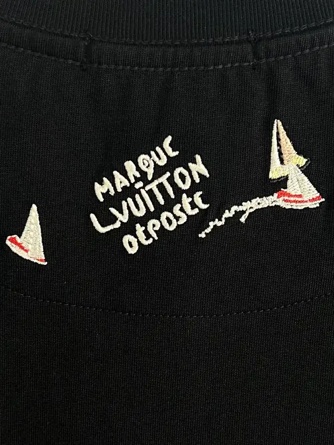 Louis Vuitton 2025ss Latest Patchwork Sail T Shirt