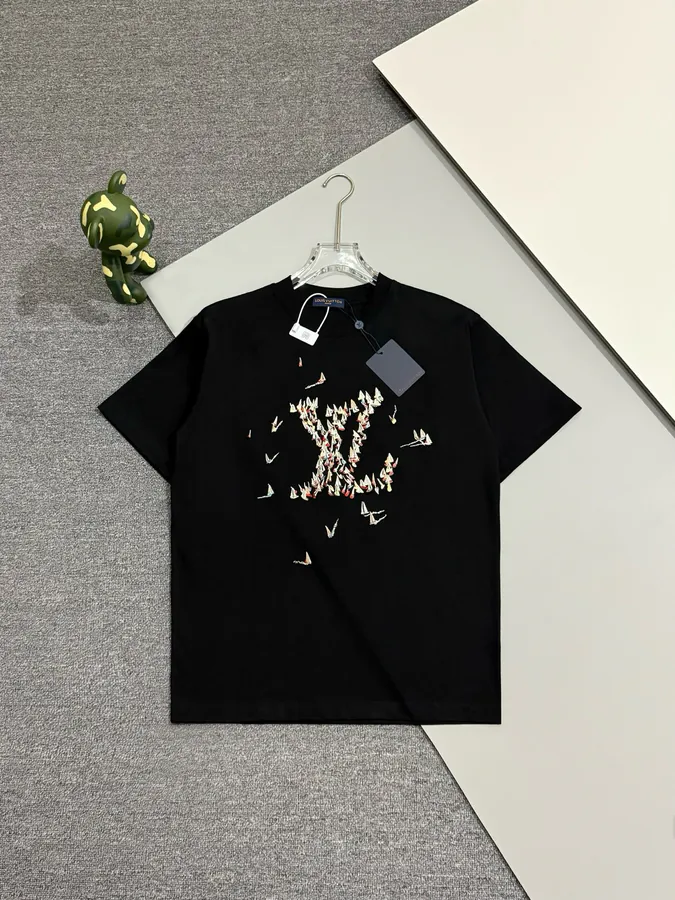 Louis Vuitton 2025ss Latest Embroidered Sail T Shirt