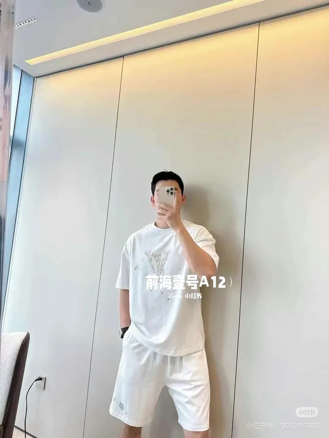 Louis Vuitton 2025ss Latest Patchwork Sail T Shirt